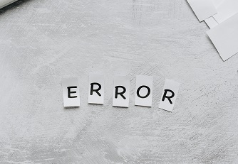 Errori quando si investe